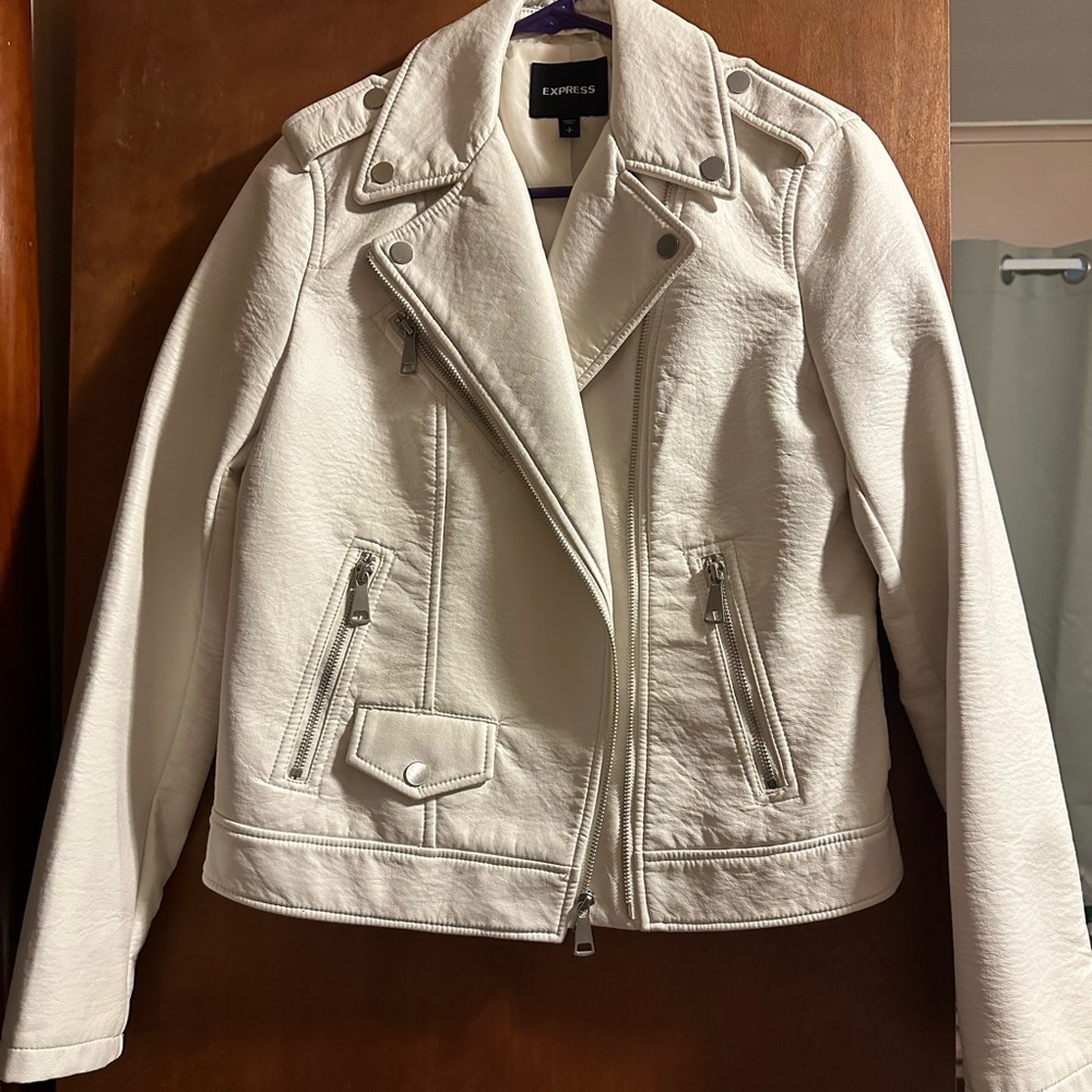 Express leather jacket